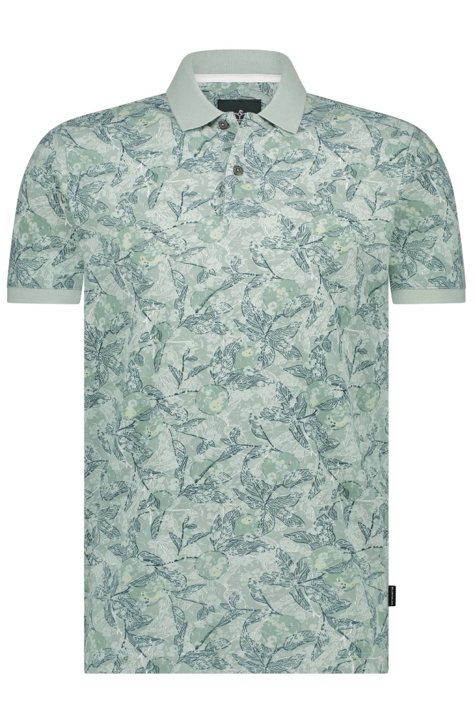 PIQUE POLO MET BOTANISCHE PRINT 46435010 5256
